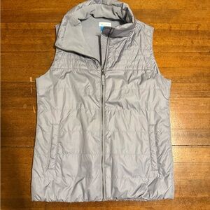 Columbia Light Gray Fleece-Lined Jacket